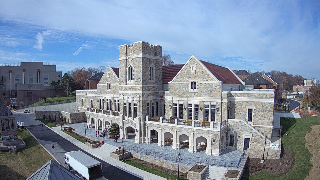 Rendering of dining hall